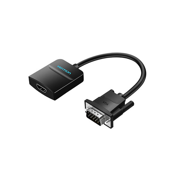 Vention ACNBB VGA to HDMI Converter with Female Micro USB and Audio Port