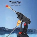 Rechargeable High Pressure Washer Gun